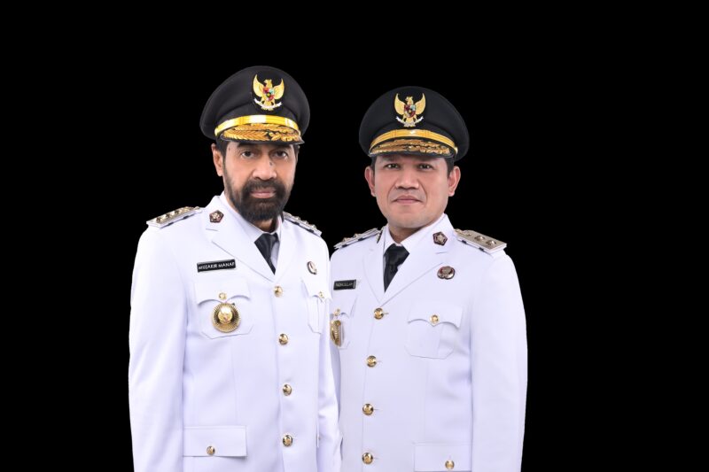 Gubernur Aceh Muzakir Manaf bersama Wakil Gubernur Fadhlullah. Foto: Dok. Istimewa