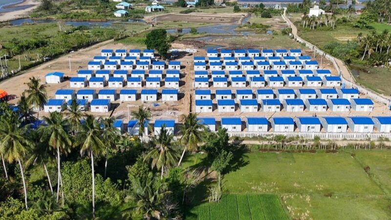 104 huntap rampung dibangun Kemenkopolkam di Kabupaten Aceh Utara. (Foto : Dok. Satgas PRR/Kemenkopolkam).