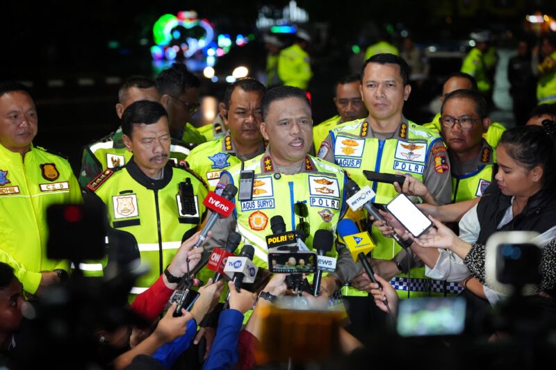 Kakorlantas Polri Irjen Agus Suryonugroho di Semarang, Jawa Tengah, Rabu (26/3/2026) malam.
