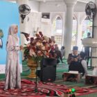 Peserta sedang mengikuti festival ramadhan di Mesjid Alfalah Sigli, Selasa (10/3/2026) (Foto.Amir Sagita.NOA.co.id).