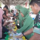 Bazar Ramadan Kodim 0110 Aceh Barat Daya. Foto. Dok. Teukunizar/NOA.co.id