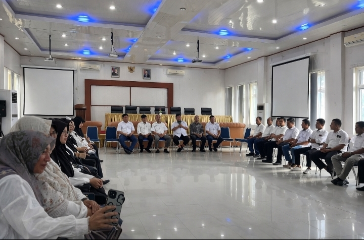 Halal bihalal Bapperida Kabupaten Aceh Barat Daya. Foto. Dok. Teukunizar/NOA.co.id