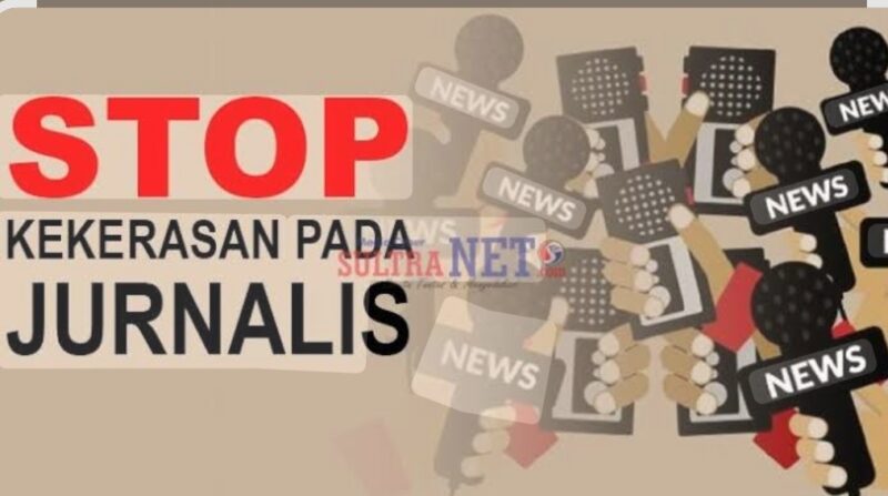 Ilustrasi kekerasan terhadap wartawan