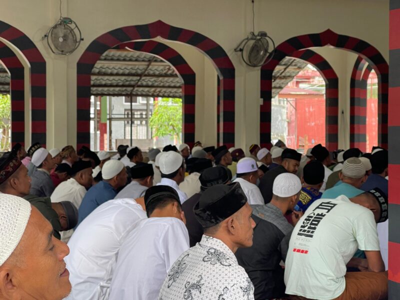Ratusan warga binaan Lapas Meulaboh menerima pengurangan masa hukuman dalam momentum Hari Raya Idul Fitri 1447 Hijriah, Jumat (20/3/2026). Foto: Dok. Istimewa