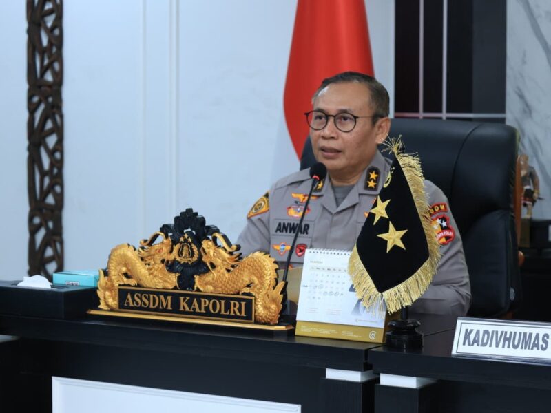 Polri menegaskan pelaksanaan rekrutmen Taruna-Taruni Akpol 2026 dilakukan secara bersih, transparan, dan tanpa praktik titipan, Jakarta, Rabu (8/4/2026). Foto: Dok. Istimewa 