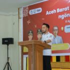 Wakil Bupati Aceh Barat, Said Fadheil, menutup pelatihan metode Gasing di Aula BKPSDM Meulaboh, Rabu (22/4/2026). Foto: Dok. istimewa 