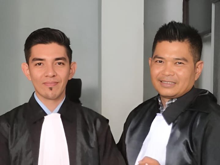 Kuasa hukum tergugat dalam perkara gugatan hibah tanah di Mahkamah Syar’iyah Banda Aceh, Sabtu (11/4/2026). Foto: Dok. Istimewa 