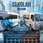 Armada bus sekolah terbaru Aceh Besar siap melayani rute antar-jemput pelajar secara gratis, Kota Jantho, Selasa (7/4/2026). Foto: Dok. Istimewa 