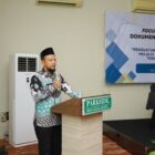 Asisten Pemerintahan dan Keistimewaan Aceh Barat, Ruswaidi, saat membuka kegiatan FGD transformasi digital pemerintahan di Meulaboh, Kamis (16/4/2026). Foto: Dok. Istimewa