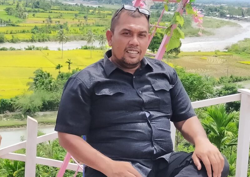 Ketua SMSI Pidie, Muhammad Riza alias Boim