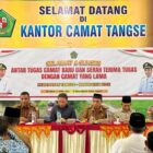 Antar tugas Camat Tangsel oleh Sekdakab Pidie Samsul Azhari, Selasa (28/4/2026) (Foto.Amir Sagita.NOA.co.id)