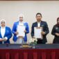 DPD IWAPI Aceh menandatangani MoU kerjasama dengan Hermes Palace Hotel Banda Aceh sebagai upaya memperkuat kolaborasi dengan sektor swasta, Banda Aceh, Rabu (29/04/2026). Foto: Dok IWAPI Aceh