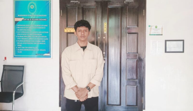 Kompartemen Hukum BPC HIPMI Abdya, Sulton Rifky Fitra, S.H. Foto. Dok. Teukunizar/NOA.co.id