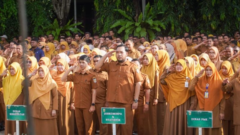Suasana penerapan kebijakan WFO–WFH ASN di lingkungan Pemerintah Kota Banda Aceh yang mulai diberlakukan. Foto: Dok. Diskominfo Kota Banda Aceh