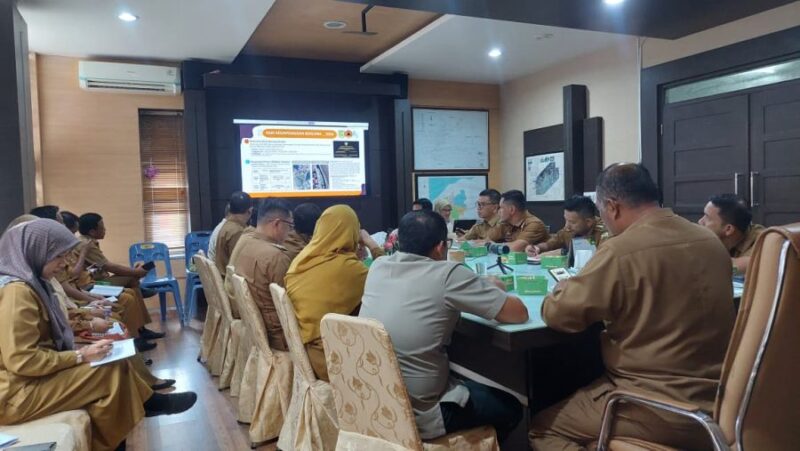 Rapat koordinasi Pemko Banda Aceh dalam rangka persiapan peringatan Hari Kesiapsiagaan Bencana (HKB) 2026, Selasa (14/4/2026). Foto: Dok. Diskominfo Kota Banda Aceh