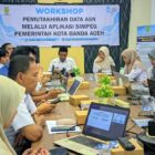 Suasana kegiatan workshop yang membahas penguatan dan validasi data kepegawaian ASN, Rabu (15/4/2026). Foto: Dok. Diskominfo Kota Banda Aceh