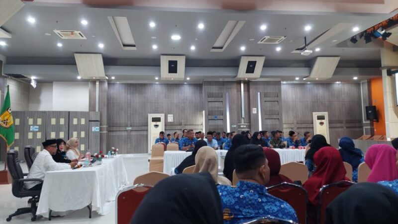 Suasana Rapat Koordinasi KLA Kota Banda Aceh yang membahas target peningkatan predikat Kota Layak Anak tahun 2026, Jumat (17/04/2026). Foto: Dok. Diskominfo Kota Banda Aceh