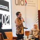 Ketua DPRK Banda Aceh, Irwansyah, S.T, saat menjadi narasumber dalam kegiatan pertemuan arsitek dunia yang membahas kolaborasi pembangunan dan penataan kota, di Banda Aceh. Foto: Dok. DPRK Banda Aceh