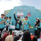 Suasana meriah CFD perdana 2026 di Aceh Barat yang dimanfaatkan warga untuk berolahraga dan beraktivitas di ruang publik, Minggu (20/04/2026). Foto: Dok. Pemkab Aceh Barat