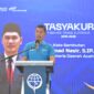 Sekda Aceh, M. Nasir, S.IP, MPA, saat memberikan sambutan pada acara Tasyakur 1 Dekade Trans Kutaraja 2016-2026, di Depo, Terminal Tipe A Banda Aceh, Rabu, (13/5/2026). Foto: Dok. Biro Adpim Setda Aceh