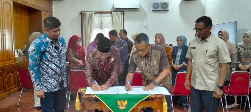 Penanda tanganan MOU Pemkab Pidie, dengan  UIN Ar-Raniry Banda Aceh, Kamis (21/5/2026) (Foto.IST).