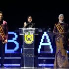 Walikota Banda Aceh Illiza Saaduddin memberikan Sambutan pada Pembukaan Program BAA kota Banda Aceh. Foto: Humas Kota Banda Aceh.
