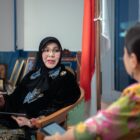 Wali Kota Banda Aceh Illiza Sa’aduddin Djamal memaparkan visi Banda Aceh sebagai kota kolaborasi dalam agenda bersama UCLG ASPAC di Jakarta, Kamis (14/5/2026). Foto: Dok. Prokopim Kota Banda Aceh
