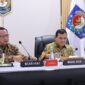 Wakil Gubernur Aceh, H. Fadhlullah, saat melakukan Silaturahmi dan Audiensi dengan Menteri Dalam Negeri RI, selaku Ketua Satuan Tugas Percepatan Pemulihan & Rehabilitasi Rekonstruksi (PRR), Jenderal Polisi (Purn.) Prof. Drs. H. Muhammad Tito Karnavian, MA, Ph.D, beserta jajaran, di Kantor Kemendagri RI, Jakarta, Kamis, (21/5/2026). Foto: Dok. Biro Adpim Setda Aceh