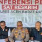 Konferensi pers Polres Aceh Barat Daya. Foto. Dok. Teukunizar/NOA.co.id