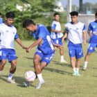 Jelang laga menghadapi tuan rumah Pasuruan United, pemain PSAP Sigli terus berlatih untuk persiapan Liga 4 Nasional, yang berlaga Minggu (31/5/2026) (Foto. iST).