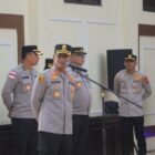 Kapolres Lhokseumawe ingatkan personel jauhi judi online dan Narkoba saat
memimpin apel pagi di halaman Mapolres Lhokseumawe, Senin (18/5/2026) pagi. Dok. Polres Lhokseumawe