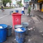 Tampak sampah Pasar memenuhi tampungan yang tersedia, Pasar tradisional merupakan pemasok sampah tersebar kedua setelah Rumah tangga di Kota Banda Aceh. Foto: Dok. Istimewa 