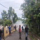 Warga Gampong Jruek Bak Kreh, Kecamatan Indrapuri, Aceh Besar, bergotong royong membersihkan lingkungan desa menjelang Hari Raya Idul Adha 1447 Hijriah, Minggu (24/5/2026). Foto: Dok. Istimewa 