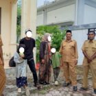 Satu keluarga yang sebelumnya tinggal di bawah jembatan Pango dibina Dinsos Banda Aceh. Foto: Dok. Istimewa