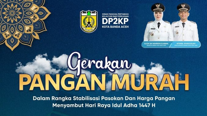 Informasi gerakan pangan murah. Foto: Dok. Pemko Banda Aceh