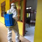 Ilustrasi. Fogging nyamuk malaria di sekolah-sekolah di Banda Aceh. Foto: Dok. Istimewa 