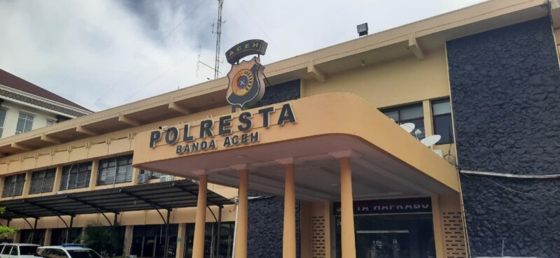 Kantor Polresta Banda Aceh. Foto: Dok. Istimewa 