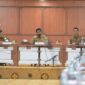 Gubernur Aceh Muzakir Manaf (Mualem) mengarahkan jajaran Pemerintah Aceh untuk segera menyiapkan skema revisi Plan of Development (PoD) Lapangan Gas Tengkulo di Wilayah Kerja South Andaman guna dibahas bersama SKK Migas, Minggu (21/6/2026). Foto: Dok. Istimewa 