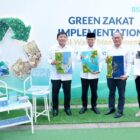 PT Bank Syariah Indonesia (BSI) bersama para mitra dan penerima manfaat memperkenalkan Program Green Zakat Waste Management yang mengintegrasikan pengelolaan sampah, pemberdayaan mustahik, dan investasi melalui Tabungan BSI Emas dalam mendukung ekonomi sirkular berkelanjutan. Foto: Dok. Istimewa