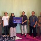 Penyerahan JKK okeh PT Taspen (Persero) kepada ahli waris. Foto. Dok. NOA.co.id