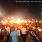 Pawai Obor Pemkab Abdya dalam rangka memeriahkan tahun baru Islam. Foto. Dok. Teukunizar/NOA.co.id