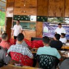 Reses anggota DPRA Irpannusir bersama masyarakat dan tim pemenangan di Blangpidie. Foto. Dok. Teukunizar/NOA.co.id