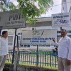 Ketua SPS Aceh menyempatkan singgah ke kantor SPS Riau, Senin (8/6/2026). Foto: Dok. Istimewa