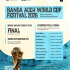 Pemerintah Kota Banda Aceh meluncurkan program Banda Aceh World Cup Festival 2026 dengan menghadirkan nonton bareng (nobar) Piala Dunia di sembilan kecamatan serta nobar akbar tingkat kota guna mempererat kebersamaan masyarakat dan mendukung UMKM lokal. Foto: Dok. Diskominfo Kota Banda Aceh 