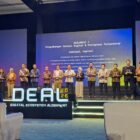 Kepala Diskominfotik Kota Banda Aceh Muhammad Zubir bersama para pemangku kepentingan ekosistem digital nasional mengikuti Deklarasi Pengembangan Inovasi Digital dan Penciptaan Techpreneur dalam ajang Digital Ecosystem Alignment (DEAL) 2026 di Tribrata Convention Center, Jakarta, Selasa (23/6/2026). Foto: Dok. Diskominfo Kota Banda Aceh