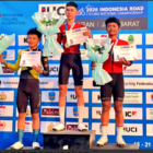 Kiano pesepeda dari Pidie terima piagam juara ke dua Kejuaraan Nasional (Kejurnas) di Pangandaran, (Foto.IST).