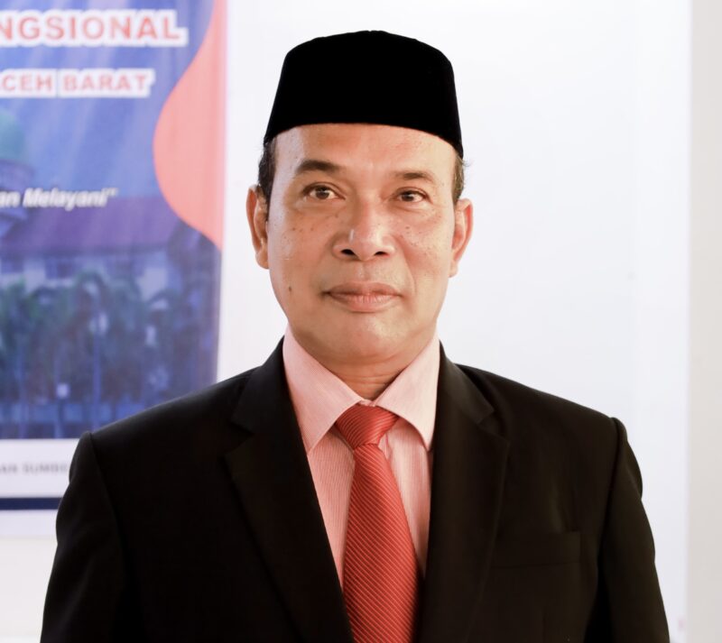 Ketua Tim Penyelesaian Tindak Lanjut Hasil Pemeriksaan Dana Desa Kabupaten Aceh Barat, Safrizal. Foto: Dok. Istimewa 