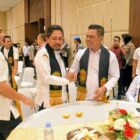 Bupati Aceh Besar, H Muharram Idris menghadiri Launching Polda Aceh Meutuah di Aula Landmark BSI Aceh, Banda Aceh, Rabu (03/06/2026). Foto: Dok. MC Aceh Besar