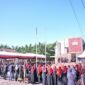 Suasana upacara peringatan Milad ke-19 Partai Aceh di Kantor DPW Partai Aceh Kabupaten Aceh Jaya, Selasa (7/7/2026). Foto: Dok. DPW Partai Aceh Aceh Jaya