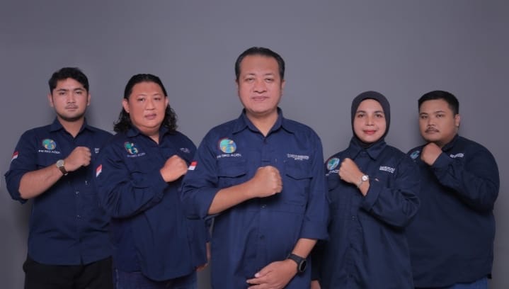 Jajaran Pengurus Wilayah Ikatan Wartawan Online (PW IWO) Aceh. Foto: Dok. Istimewa 